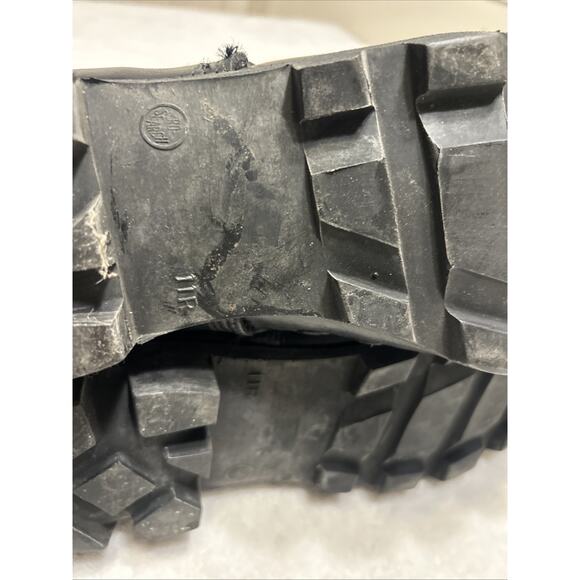 Vintage RO-Search Black Leather Combat Military Jungle Boots Size 11 R - Picture 8 of 8